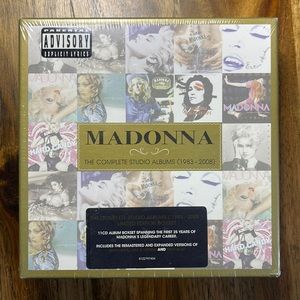 Madonna The Complete Studio Albums Box Set - Gold